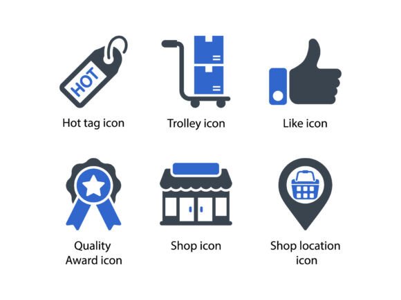 A Brand Designer's Review of the Shopping E Commerce Icon Set
