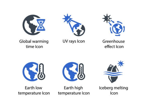 A Crafter's Review of the Climate Change Icon Set Graphics