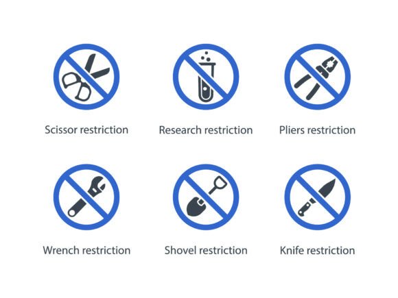 A Designer’s Review: Restriction Icon Set 4 for Graphics and Icons