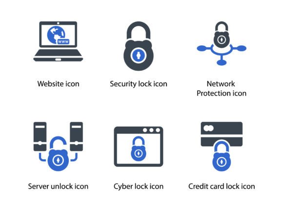 A Designer’s Take on the Internet Security Icon Graphics