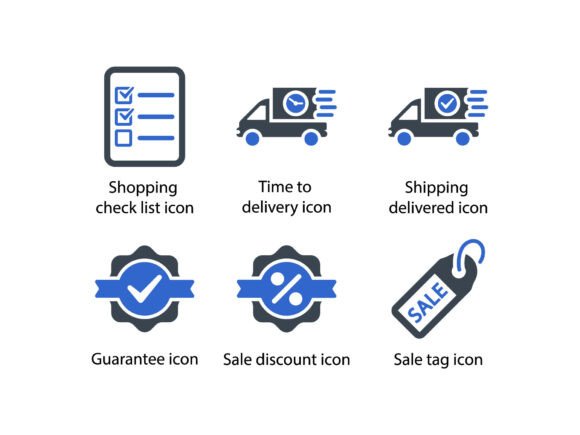 A Graphic Designer Reviews the Shopping E Commerce Icon Set