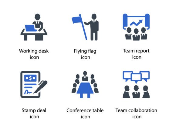 A Professional Review of Business People Icon Set Graphics