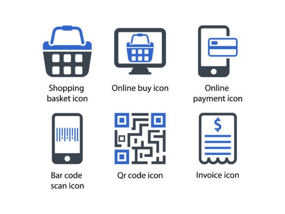 A Professional Review of Shopping E Commerce Icon Graphics