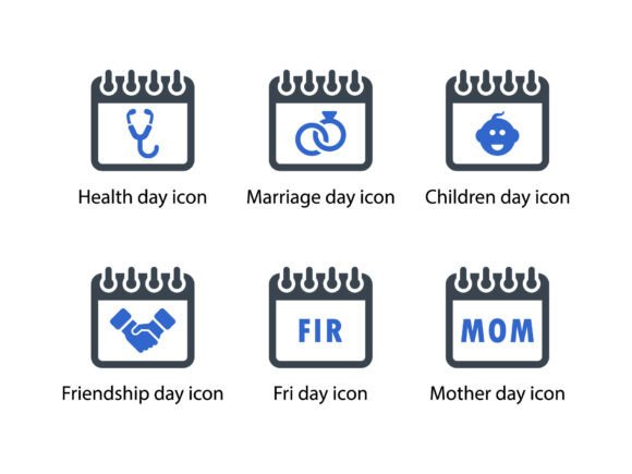 A Review of Calendar Icon Set 4 for Graphics and Icons