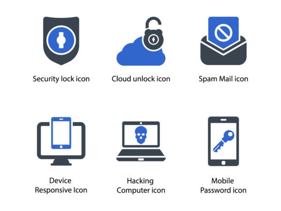A Strong Graphic Asset: Reviewing Internet Security Icon Set 6