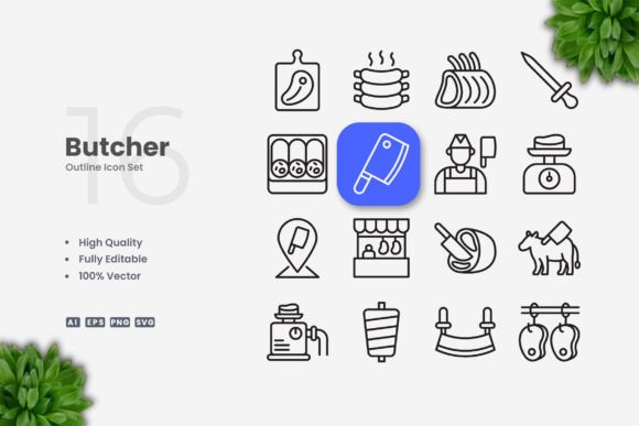 Butcher Icons: A Design Review for Crafting Real Projects