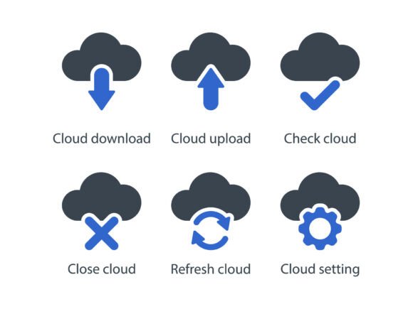 Crafting the Perfect Cloud Icon Graphics