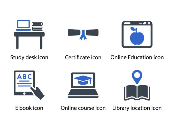 Education Icon Set 10: A Designer's Review for Modern Graphics