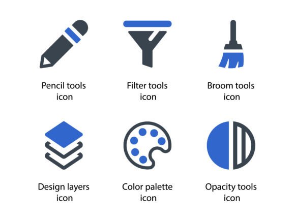 Evaluating Design Tools Icon Set 1 for Your Online Shop