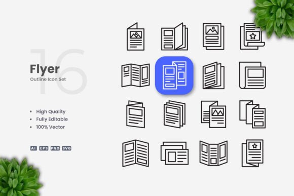 Flyer Icons: A Brand Designer's Review of Clean Graphic Assets