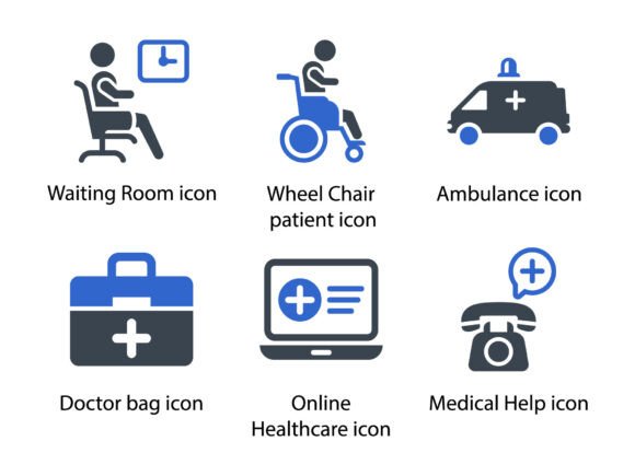 How Medical Healthcare Icon Set 4 Can Elevate Your Editorial Graphics
