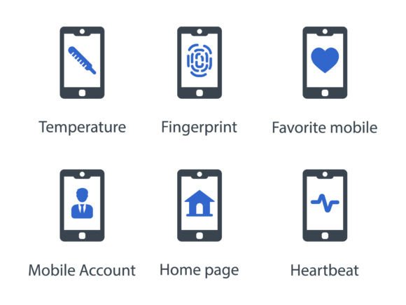 Mobile Function Icon Set 4: Modern Graphics for Consistent Branding