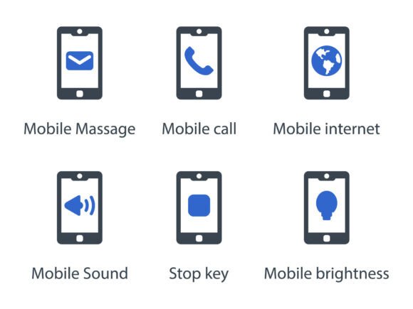 Mobile Function Icon Set 5: A Graphics Asset Review