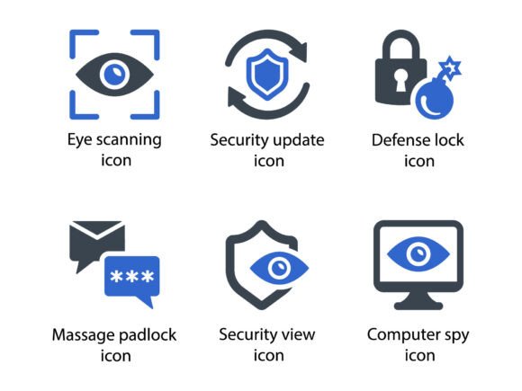 Security Icon Set 8: A Graphic Designer’s Review for Brand Communication
