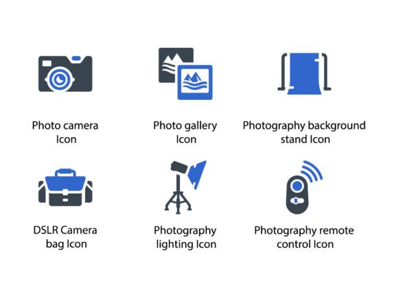 Sharp Icon Graphics for Photographer Branding